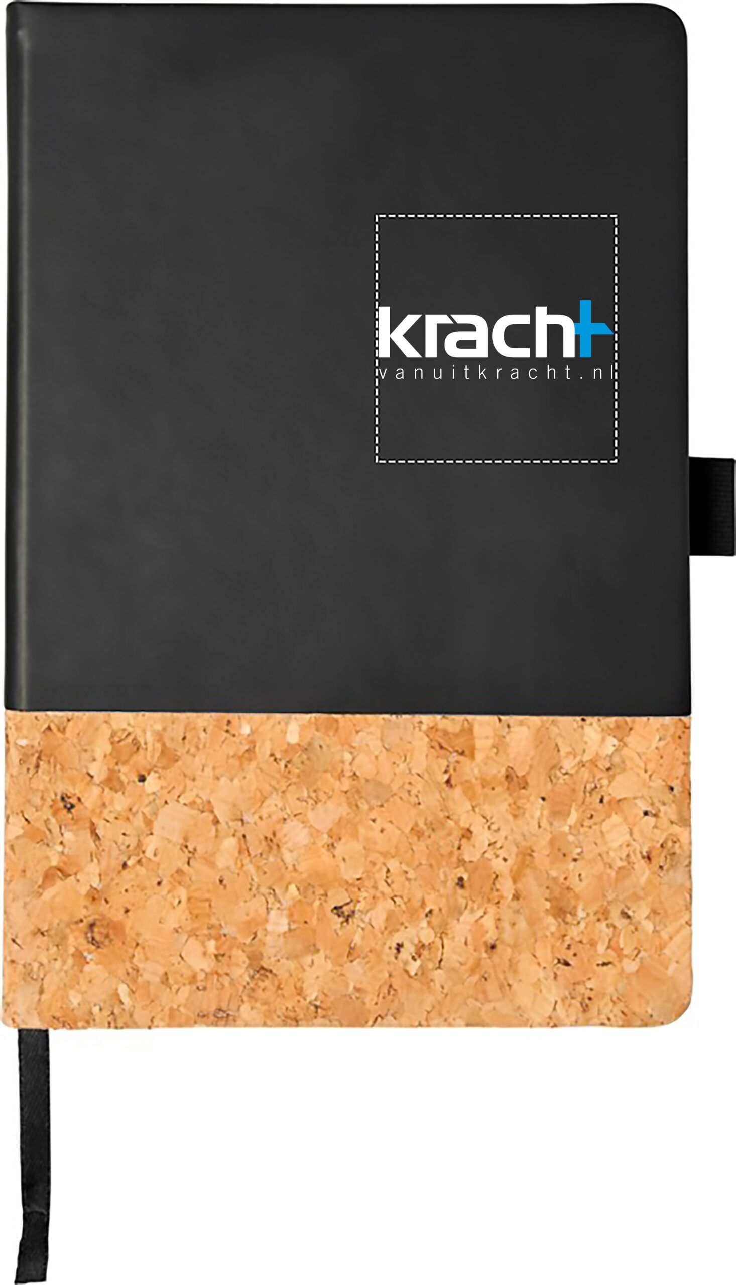 Handdoek en notitieboek