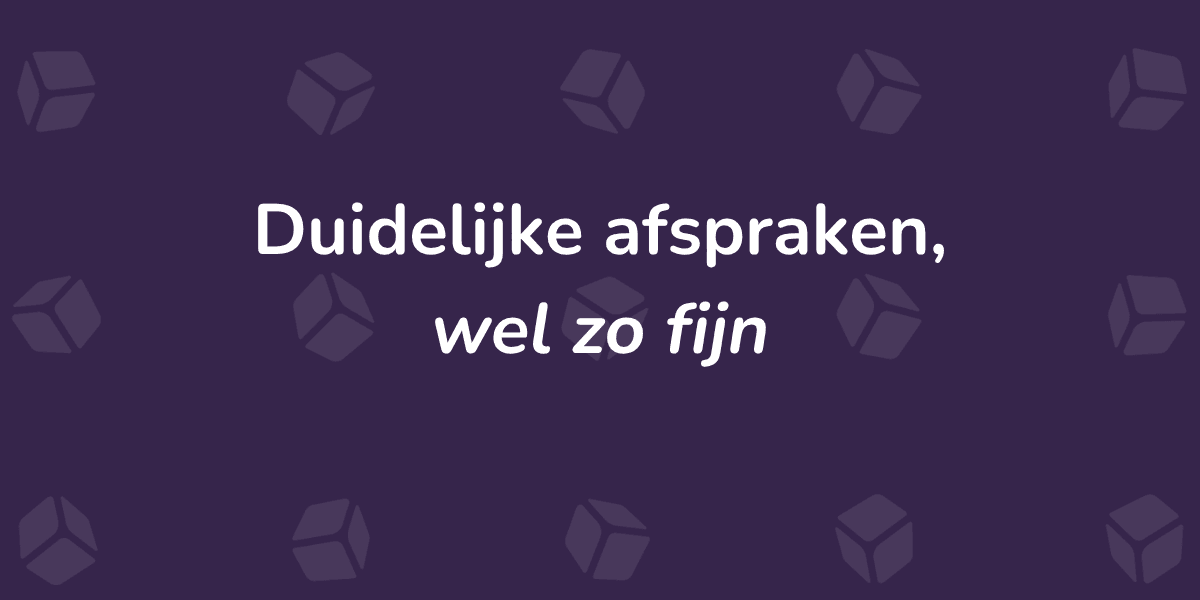 Onze algemene voorwaarden worden bijgewerkt