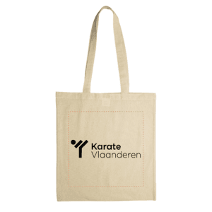 Canvas tas van Karate Vlaanderen