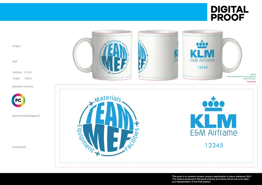 Mok van klm